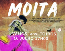 MOITA DO RIBATEJO - DIA 16 DE JULHO COM NOVILHADA DE PROMOÇÃO AOS JOVENS